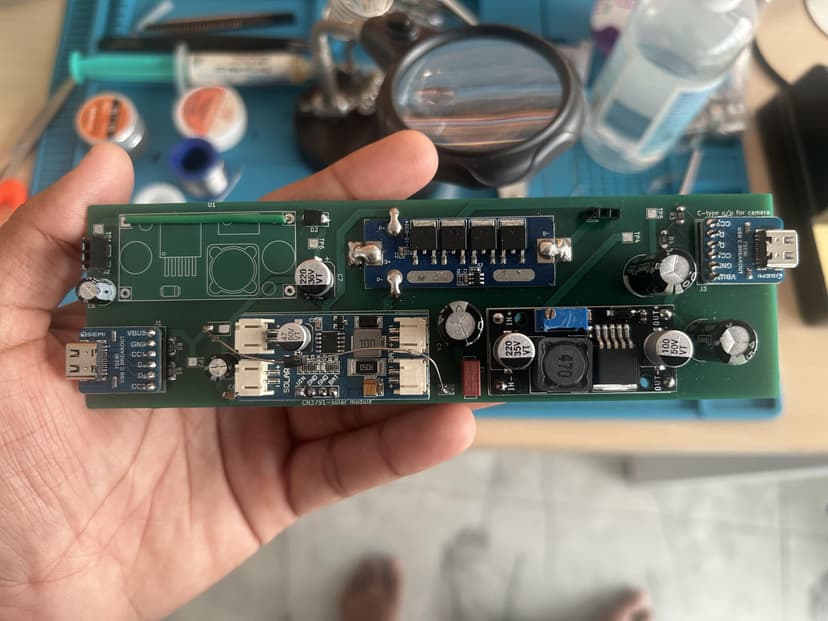 PCB prototyping work by Petaera Technologies